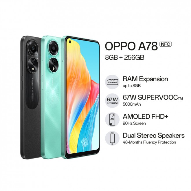 สเปค Oppo A78 4G