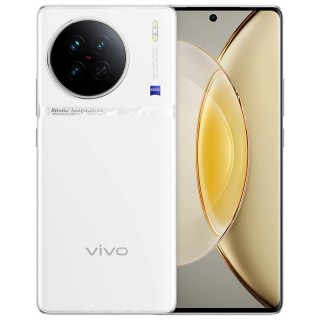 vivo X90s สีขาวและสีเขียว