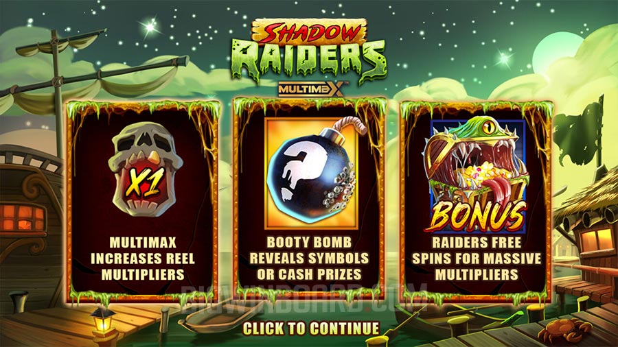 สล็อต Shadow Raiders MultiMax