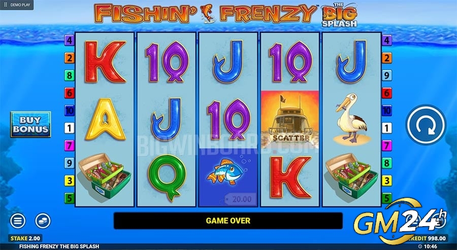 Fishin Frenzy Slot บิ๊กสแปลช