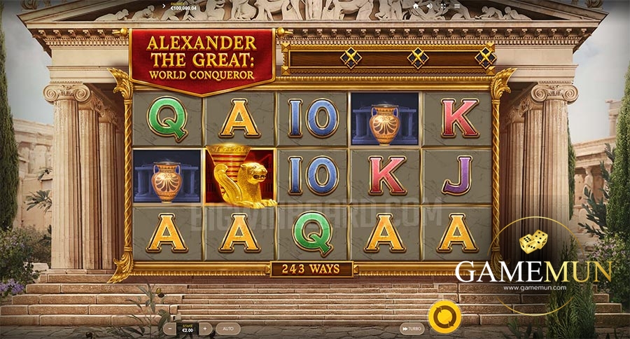 สล็อต Alexander The Great World Conqueror