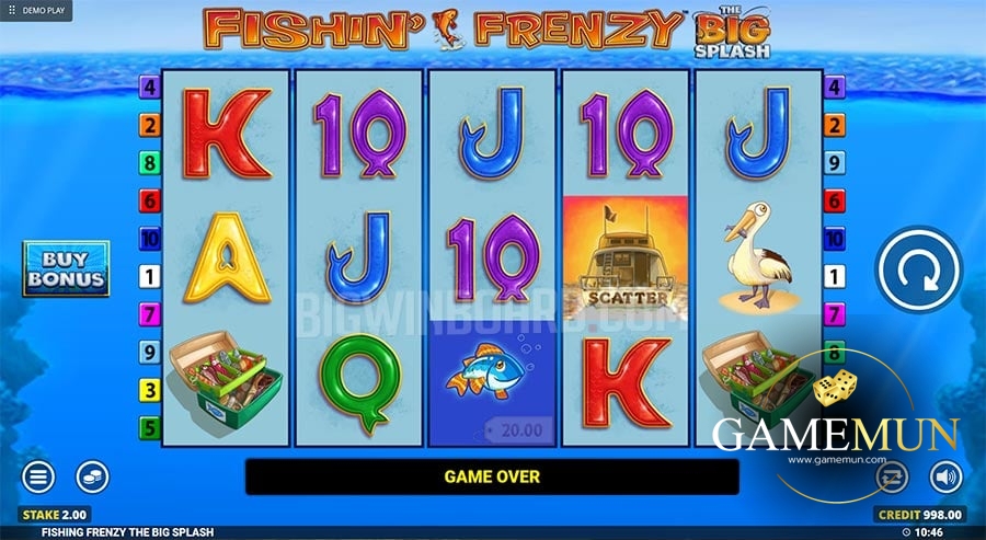 Fishin Frenzy Slot บิ๊กสแปลช