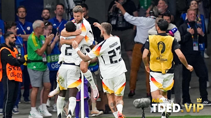 สรุปผลบอล ยูโร 2024 เมื่อคืน วันอาทิตย์ที่ 23 มิถุนายน พร้อมไฮไลท์และสรุปตารางคะแนน กลุ่ม เอ : เยอรมนี ตีเจ๊าทดเจ็บ