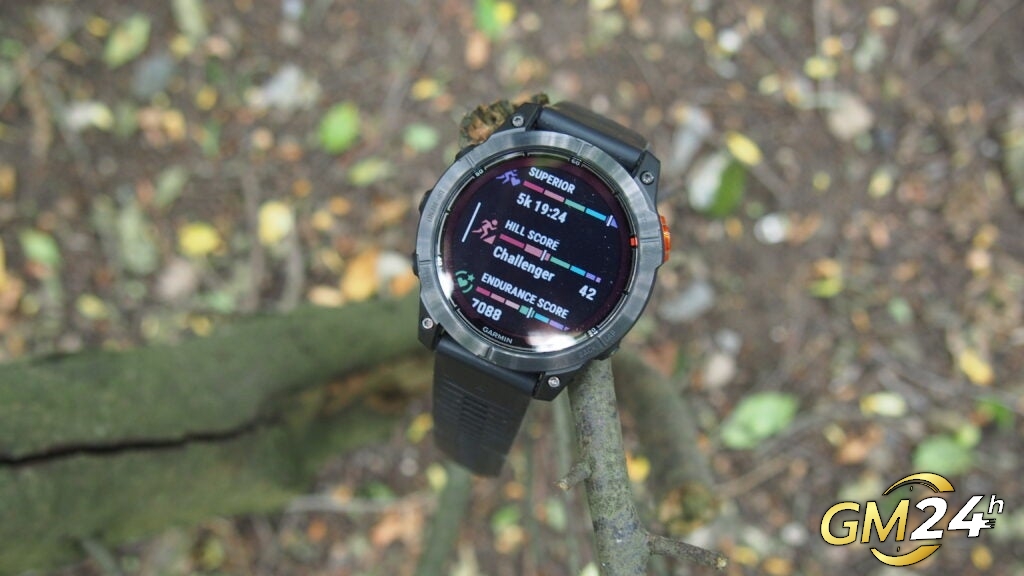 คะแนนการขึ้นเขาและคะแนนความอดทนมาที่ Garmin Fenix 7 Pro