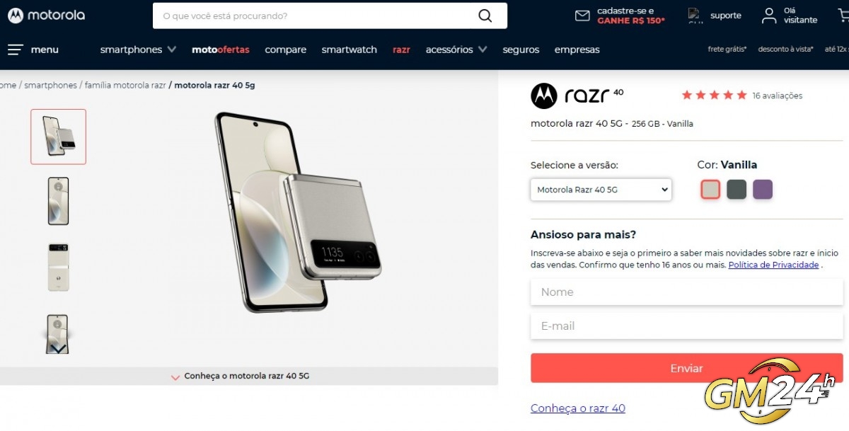 Motorola Razr 40 วางจำหน่ายในจีนและกำลังจะไปยุโรปในเดือนหน้า