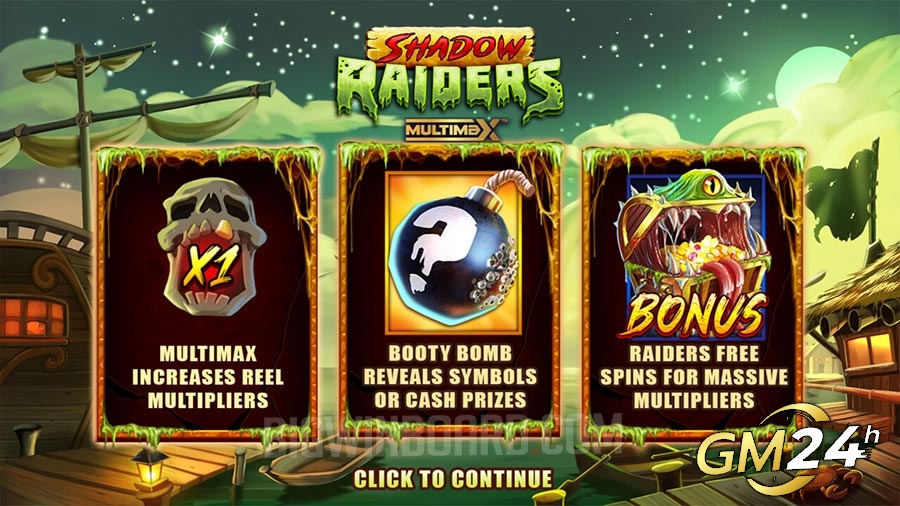 สล็อต Shadow Raiders MultiMax